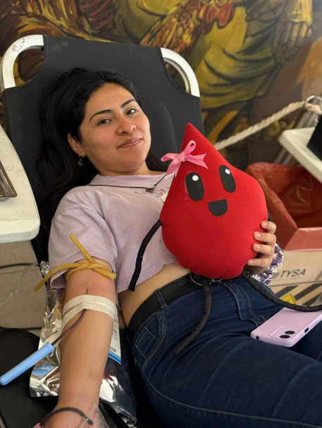 imagen Estudiantes de Hemoterapia llevaron adelante una exitosa Colecta Voluntaria de Sangre y Registro de Donantes de Médula Ósea