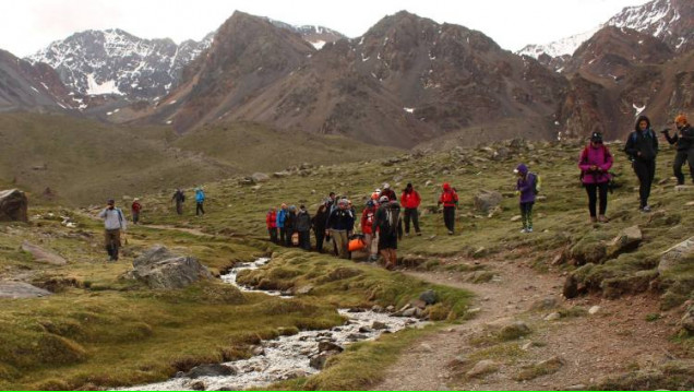 imagen Primera jornada en terreno para los participantes del Curso de "Medicina de Montaña"