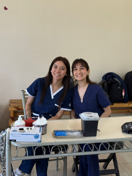 imagen Estudiantes de Hemoterapia llevaron adelante una exitosa Colecta Voluntaria de Sangre y Registro de Donantes de Médula Ósea