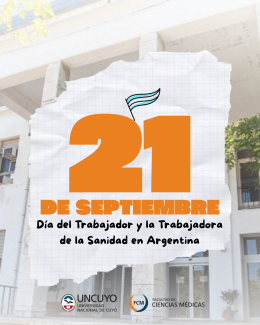 imagen ¡Feliz Día de la Sanidad!