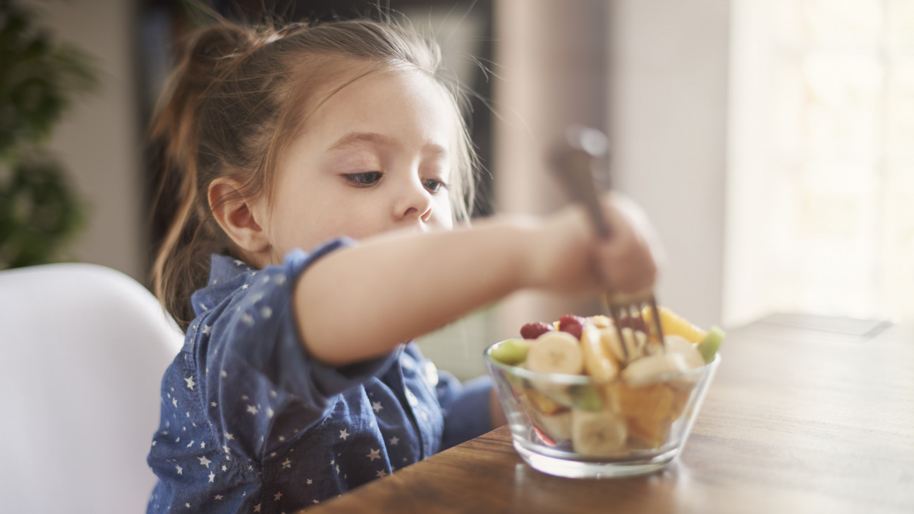 imagen Estudian un programa de alimentación saludable en preescolares