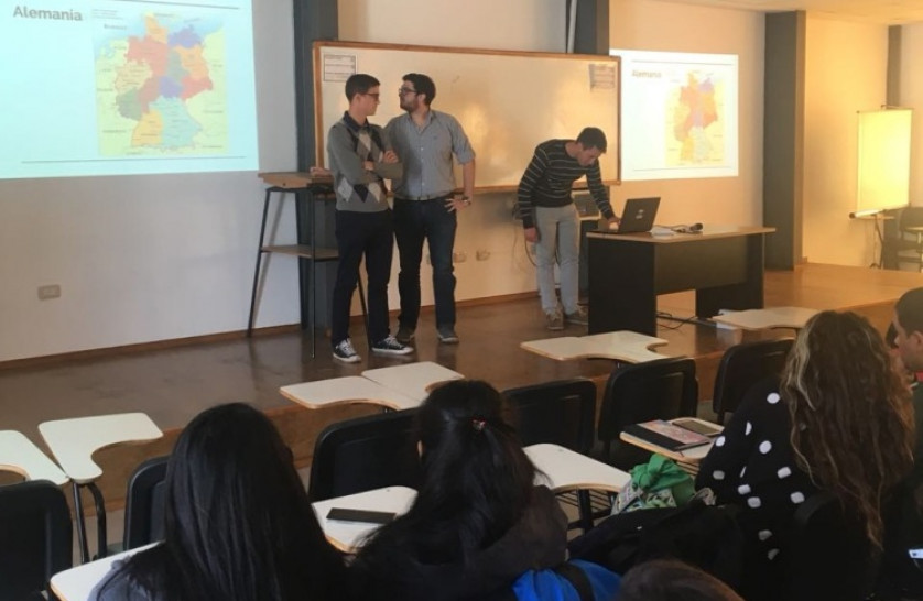 imagen Estudiantes alentaron a postular a Intercambio Internacional para el 1er semestre 2019