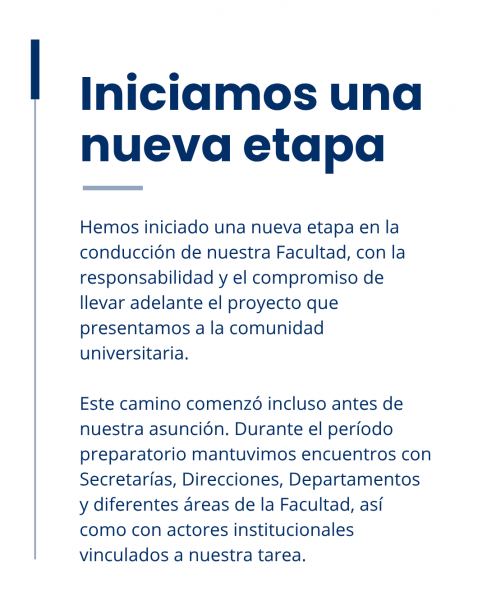 imagen Los primeros 100 días de gestión inician con la puesta en funciones del nuevo Consejo Directivo
