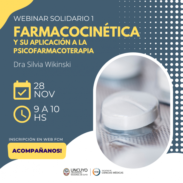 imagen Presentan ciclo solidario de webinars, con la Psicofarmacología como temática