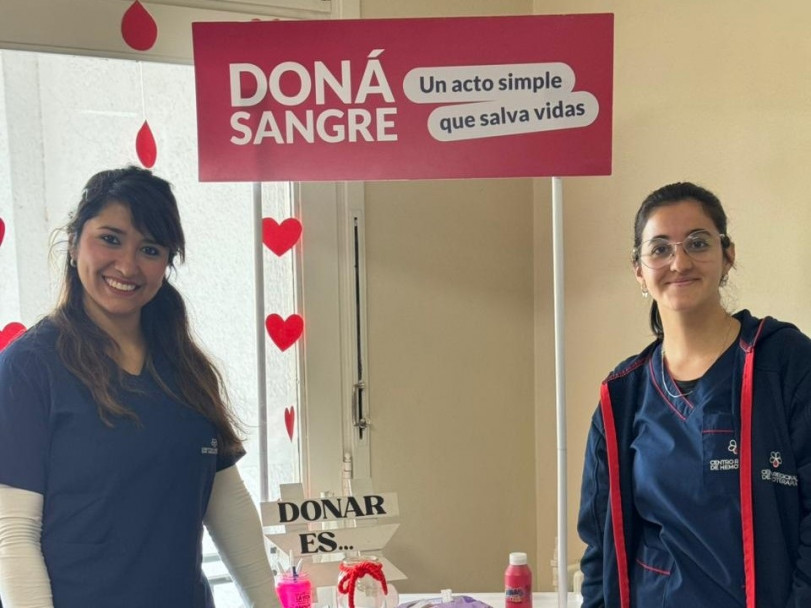 imagen Estudiantes de Tecnicatura de Hemoterapia organizaron una exitosa campaña de donación de sangre