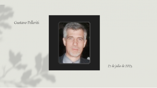 imagen Participamos con profundo dolor el fallecimiento de Gustavo Pelleriti