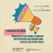 imagen Convocatoria a Cursos Optativos 2025