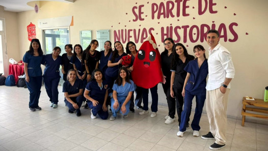 imagen Estudiantes de Hemoterapia llevaron adelante una exitosa Colecta Voluntaria de Sangre y Registro de Donantes de Médula Ósea