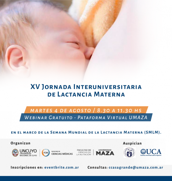imagen XV Jornada Interuniversitaria de Lactancia Materna
