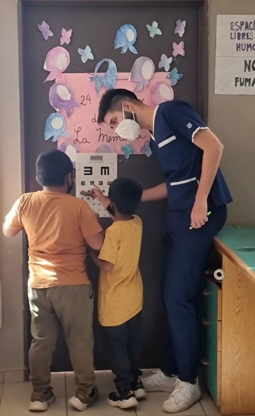 imagen Estudiantes de la FCM brindaron controles de salud en un merendero y un CAPS de Luján