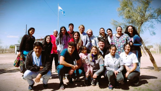 imagen Otra jornada de extensión con la comunidad Huarpe