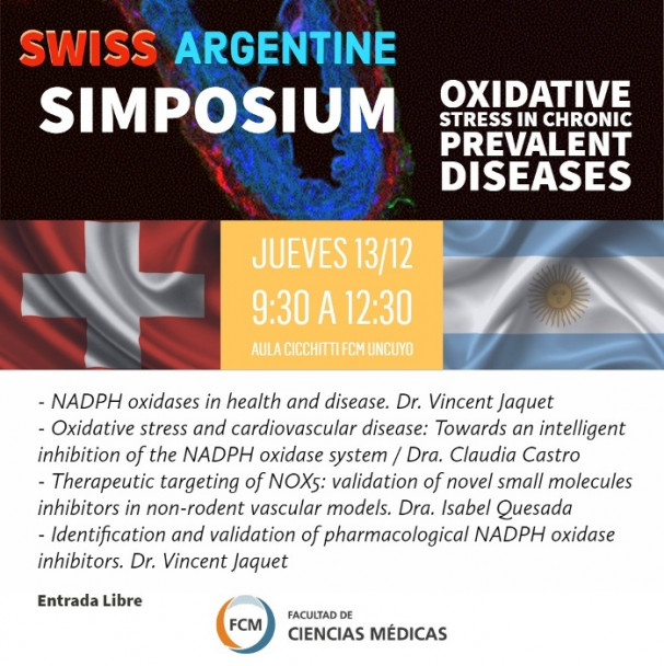 imagen Simposio Suizo-Argentino sobre Estrés Oxidativo en enfermedades crónicas