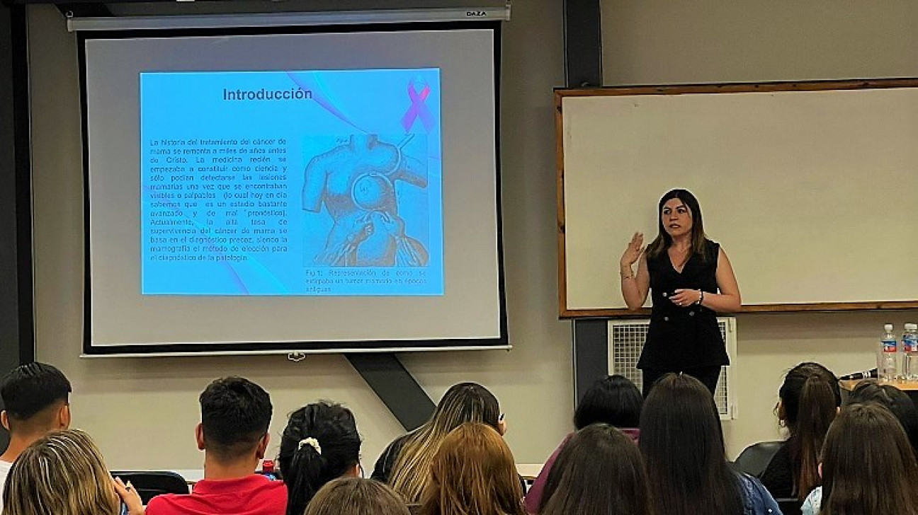 imagen Estudiantes de Tecnicatura en Diagnóstico por Imágenes y una Jornada de Actualización de nivel internacional