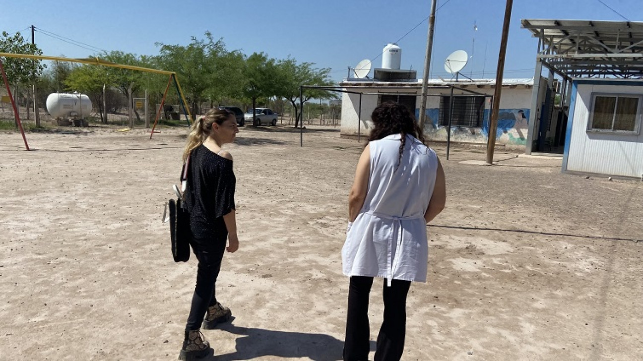 imagen Se inicia un año de extensión social y educativa en la comunidad de La Majada, en el desierto de Lavalle