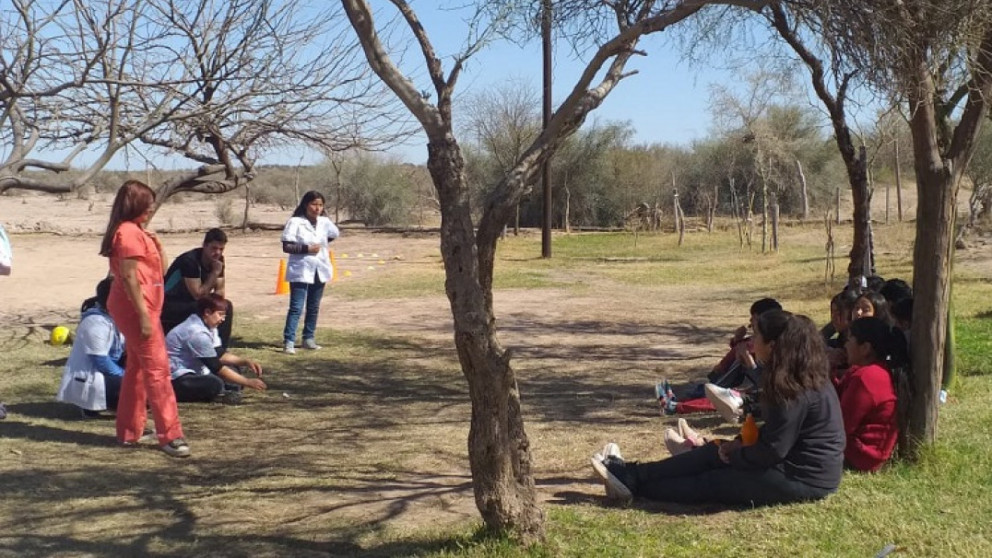 imagen Crecer y Aprender en Salud bajo el sol (La Majada, Lavalle)