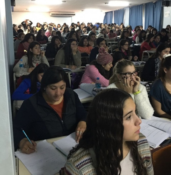 imagen El curso de Nivelación tuvo su primer Clase teórica Presencial
