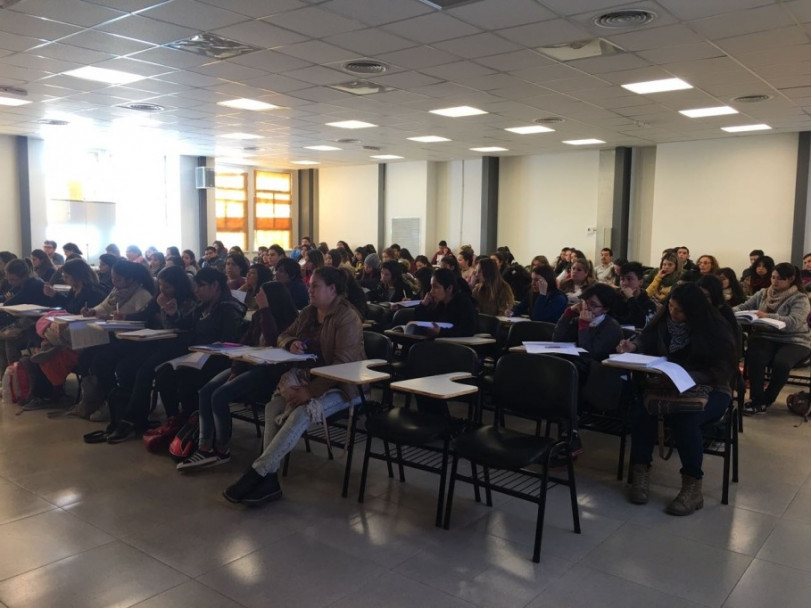 imagen El curso de Nivelación tuvo su primer Clase teórica Presencial